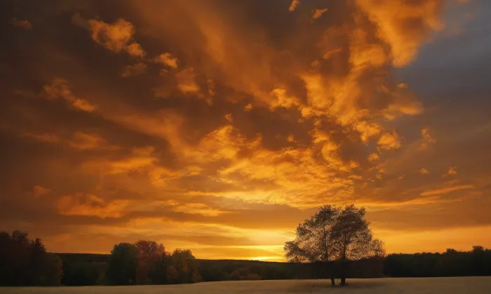 kostel svatého Bartoloměje (Bobrůvka) – autumn