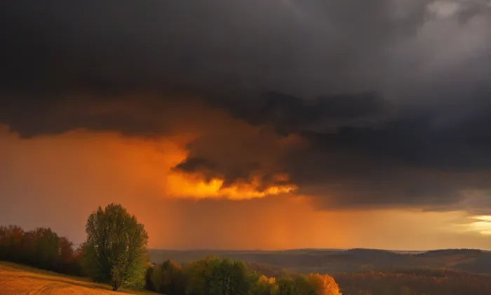 Kostel svatého Bartoloměje (Lípa) – autumn
