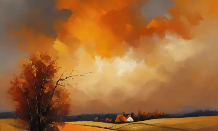 Kostel svatého Bartoloměje (Nová Ves) – autumn