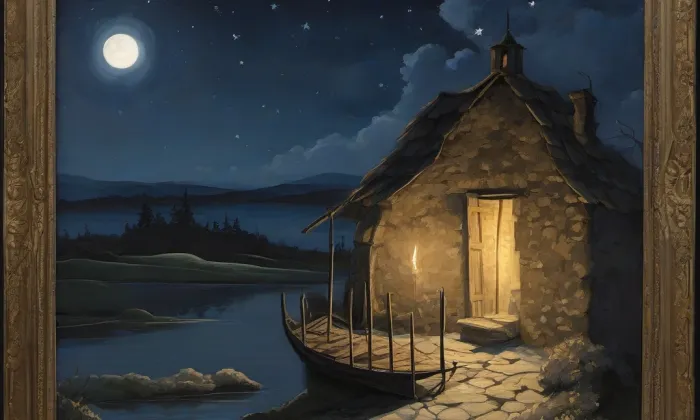 Kostel svatého Bartoloměje (Přílezy) – noc