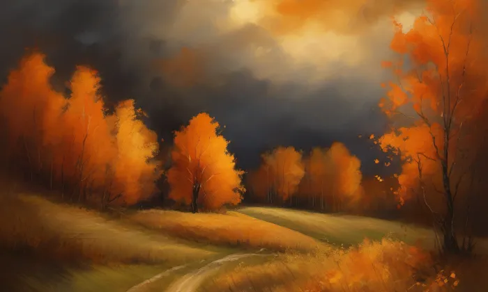 kostel svatého Bartoloměje (Radkov) – autumn