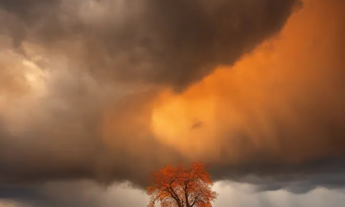 Kostel svatého Bartoloměje (Rakovník I) – autumn