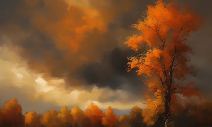 kostel svatého Bartoloměje v Mochově – autumn