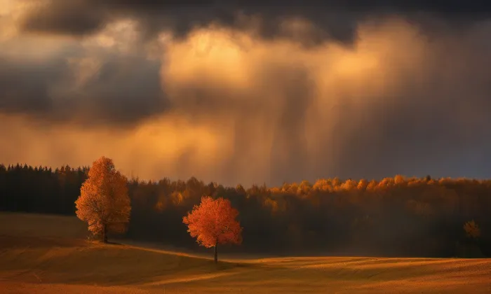 kostel svatého Bartoloměje v Teplicích – autumn