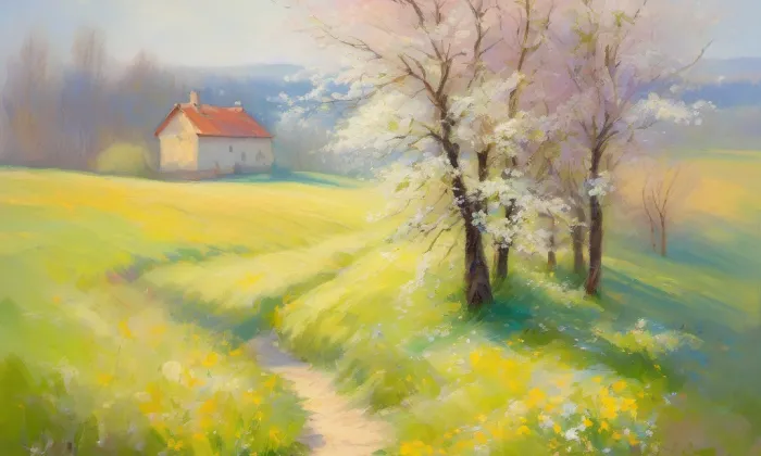 Kostel svatého Blažeje (Žerotín) – spring
