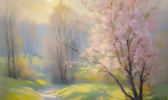 kostel svatého Brikcí – spring