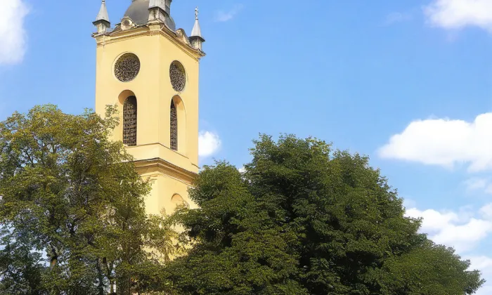 Kostel svatého Cyrila a Metoděje (Nebušice) – historical