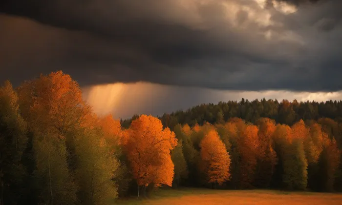 kostel svatého Cyrila a Metoděje (Prostějov) – autumn