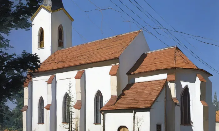 kostel svatého Cyrila a Metoděje (Rybníky) – historical