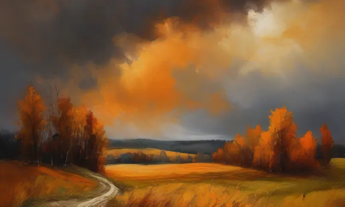 Kostel svatého Filipa a Jakuba (Zlíchov) – autumn