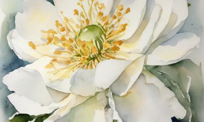 kostel svatého Floriána (Předměstí) – akvarel