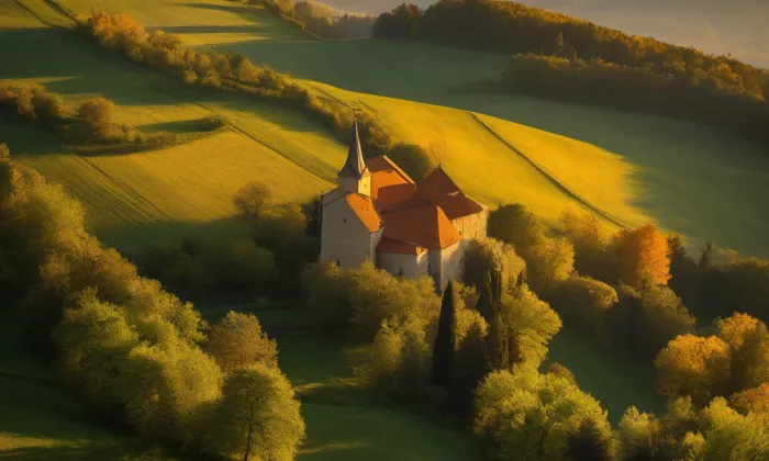 Kostel svatého Františka z Assisi v Anežském klášteře – summer