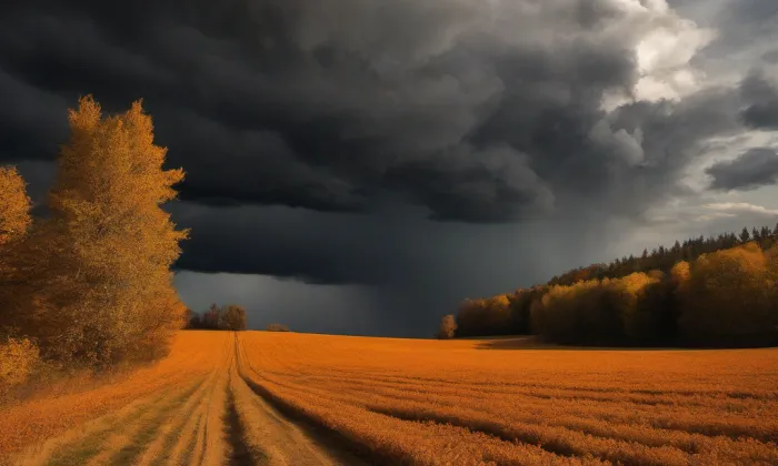 Kostel svatého Františka z Assisi v Praze-Chodově – autumn