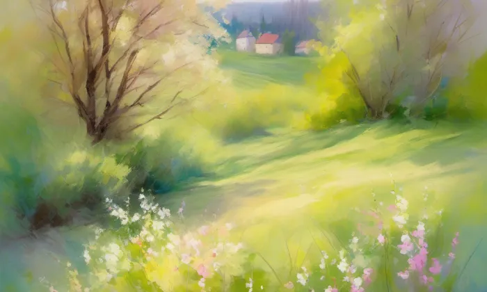 Kostel svatého Františka z Assisi ve Starém Kníně – spring