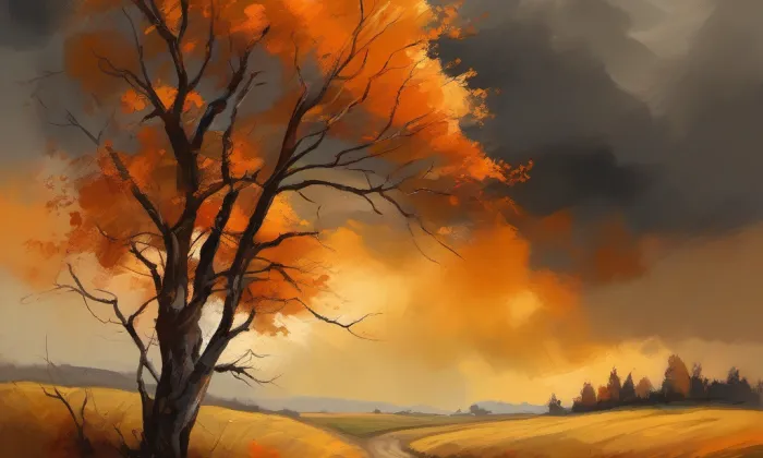 kostel svatého Františka z Assisi ve Vidnavě – autumn