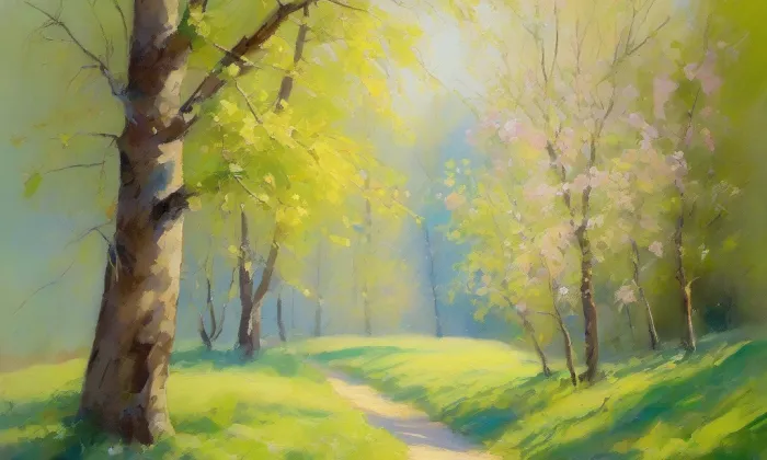 kostel svatého Havla (Dolní Újezd) – spring