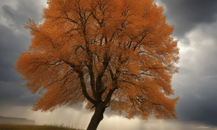 kostel svatého Havla (Osvětimany) – autumn