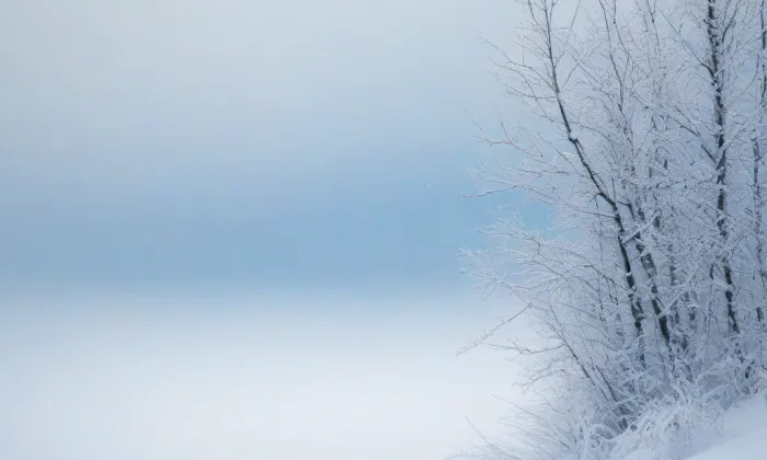 Kostel svatého Havla (Radouň) – winter
