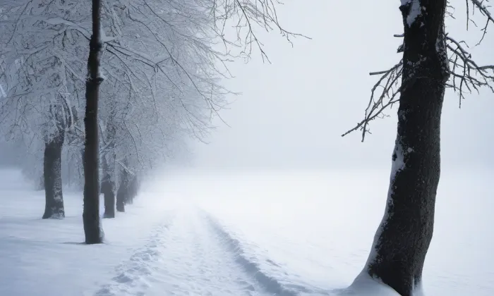 Kostel svatého Havla v Tuchlovicích – winter