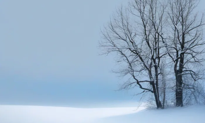 kostel svatého Jakuba (Osová Bítýška) – winter