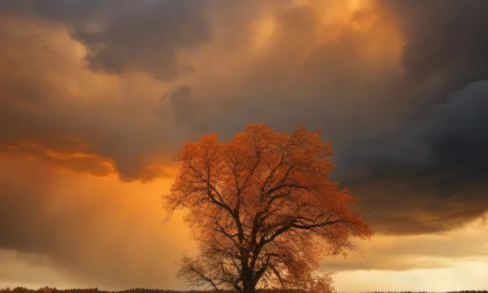 Kostel svatého Jakuba Staršího (Želnava) – autumn