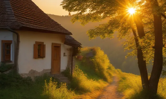kostel svatého Jakuba Staršího (Cvrčovice) – summer