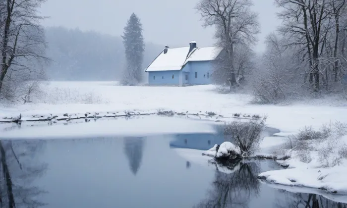 Kostel svatého Jakuba Staršího (Horní Domaslavice) – winter