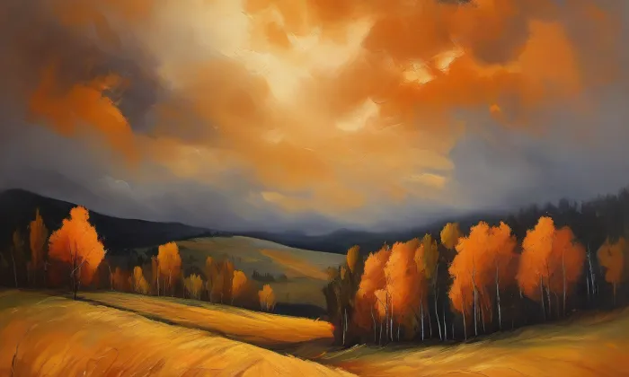 Kostel svatého Jakuba Staršího (Kadlín) – autumn