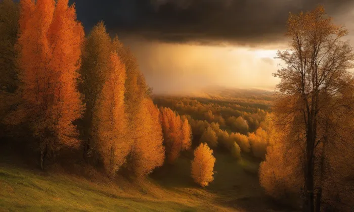 Kostel svatého Jakuba Staršího (Lednice) – autumn