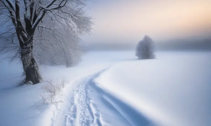 kostel svatého Jakuba Staršího (Omice) – winter