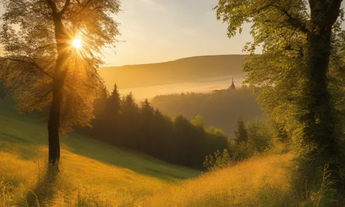 Kostel svatého Jakuba Staršího (Svádov) – summer