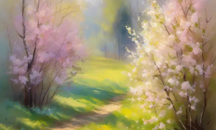 kostel svatého Jakuba Staršího ve Slušticích – spring