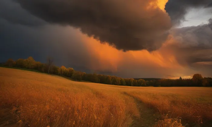Kostel svatého Jakuba Většího (Boršov nad Vltavou) – autumn