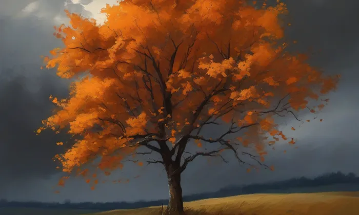 Kostel svatého Jakuba Většího (Kladruby) – autumn