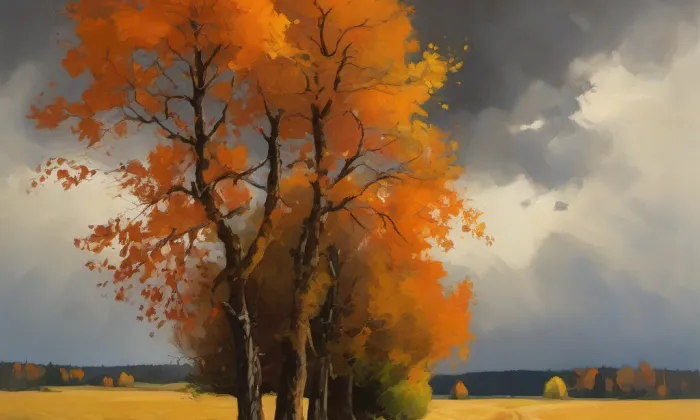 Kostel svatého Jakuba Většího (Malenice) – autumn