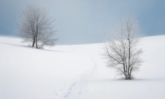 Kostel svatého Jakuba Většího (Malenice) – winter