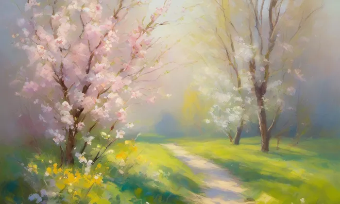 kostel svatého Jakuba Většího (Mezilesí) – spring