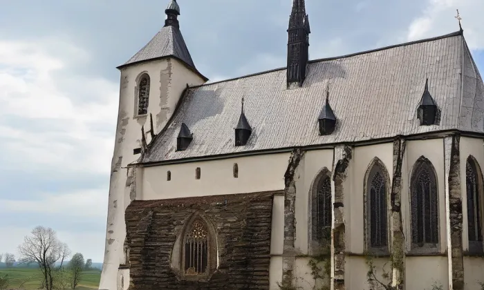 Kostel svatého Jakuba Většího (Slavětín) – historical