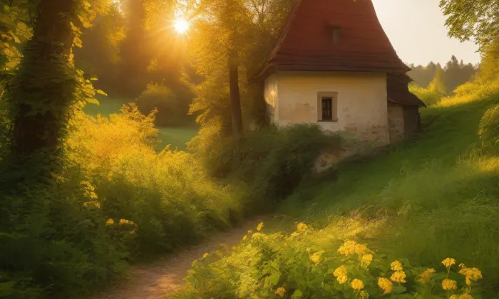 Kostel svatého Jakuba Většího v České Kamenici – summer