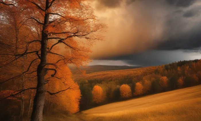 Kostel svatého Jana Evangelisty (Šumperk) – autumn