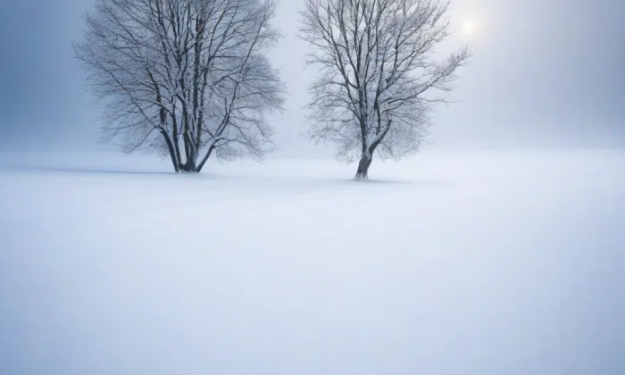 Kostel svatého Jana Evangelisty (Dlouhá Lhota) – winter