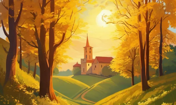 kostel svatého Jana Křtitele (Čechy pod Kosířem) – summer