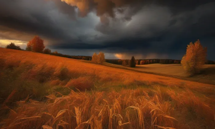 Kostel svatého Jana Křtitele (Dražice) – autumn