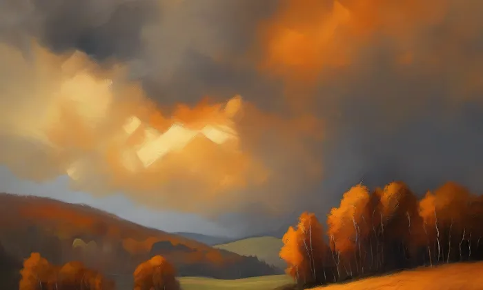 Kostel svatého Jana Křtitele (Horní Žďár) – autumn