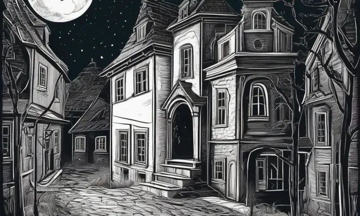 kostel svatého Jana Křtitele (Perálec) – noc