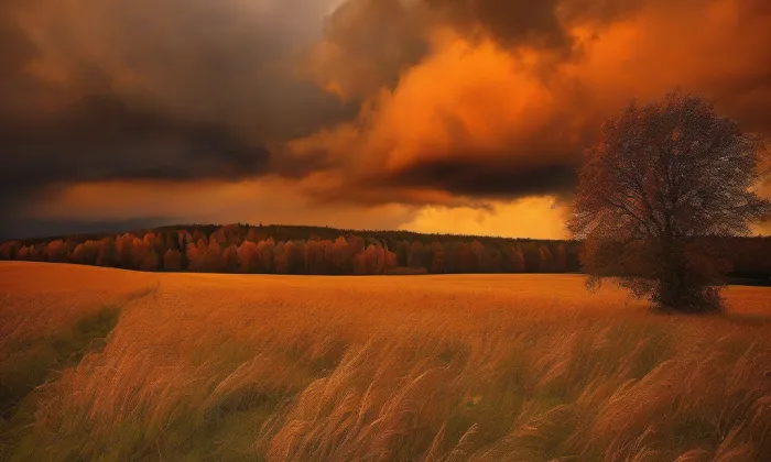 kostel svatého Jana Křtitele (Uherčice) – autumn