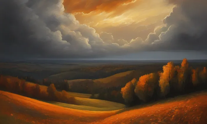 kostel svatého Jana Křtitele (Velké Losiny) – autumn