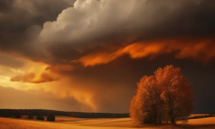 Kostel svatého Jana Křtitele (Záblatí) – autumn