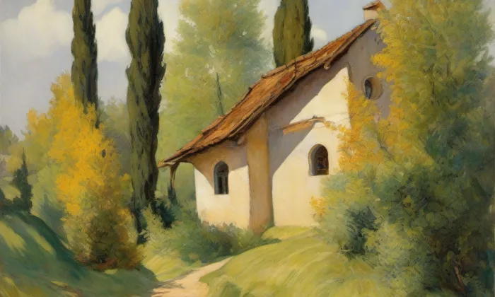 Kostel svatého Jana Křtitele (Zátoň) – summer