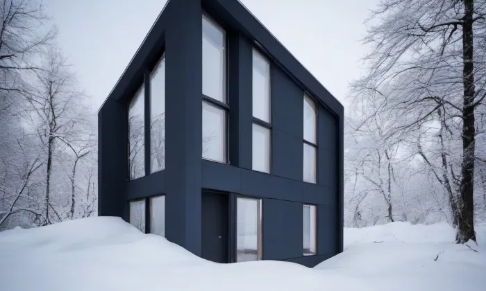 Kostel svatého Jana Křtitele (Zátoň) – winter